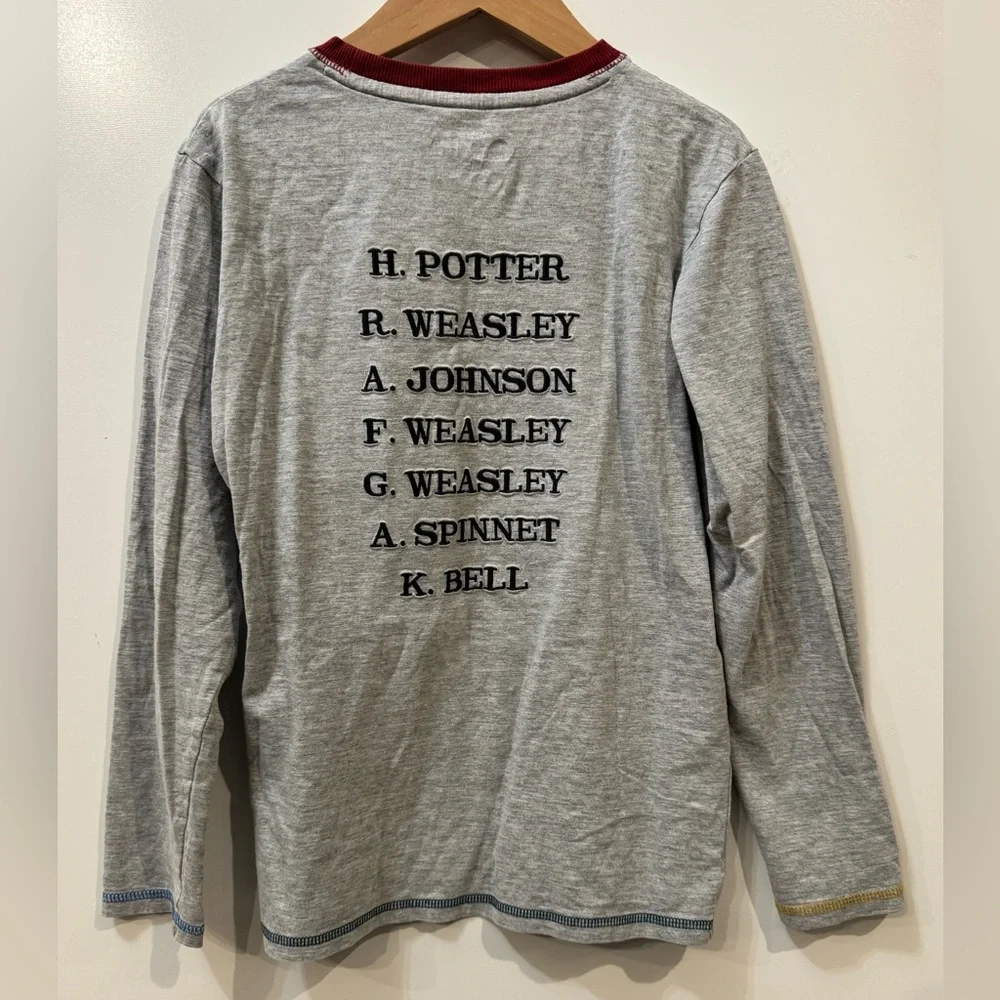 Harry Potter Hogwarts M&S Wizarding World Cotton Rich Top 9-10 Y‎ Long Sleeve